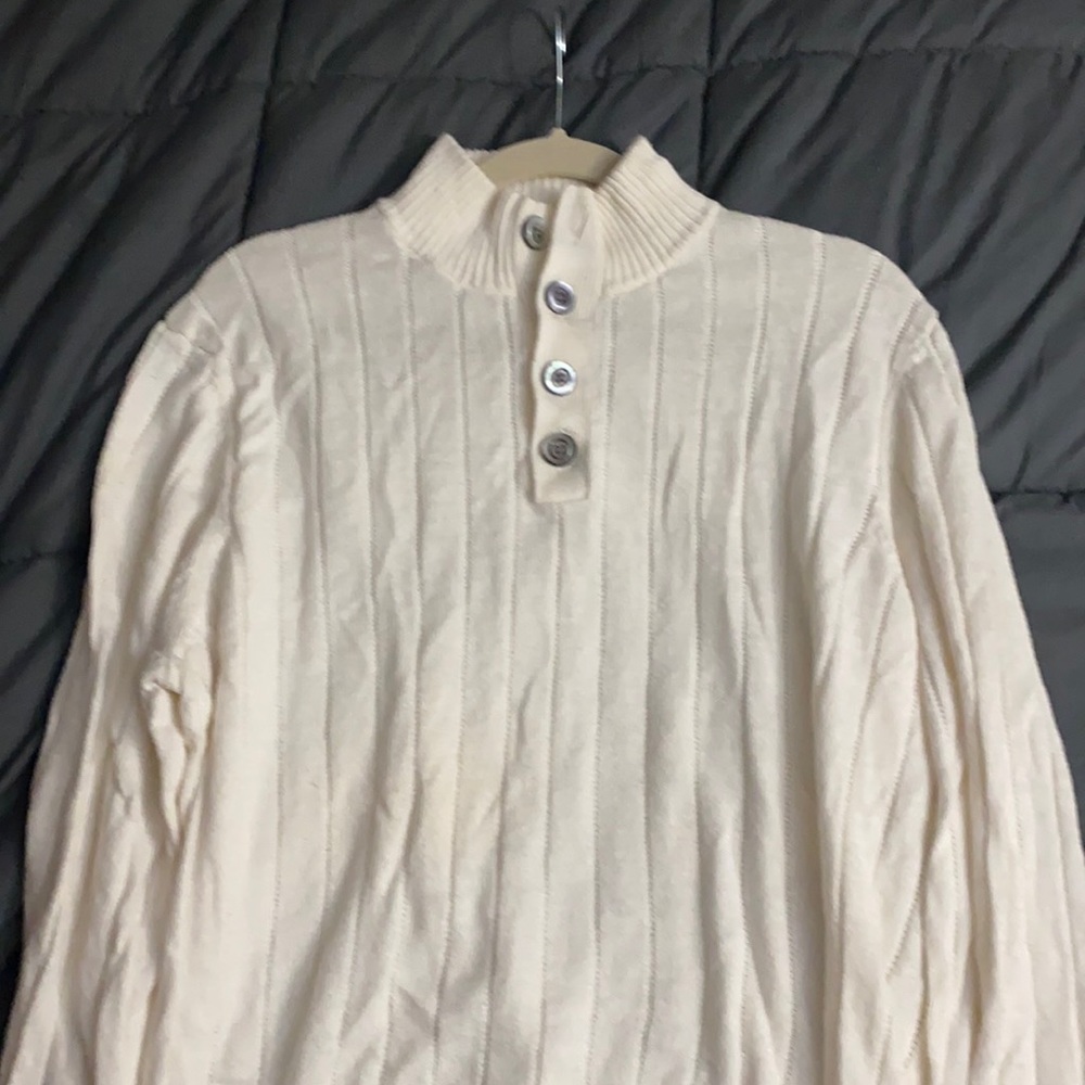 Brooks Brothers Large 4 button wool Sweater
